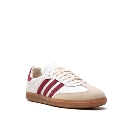 Adidas Samba Sporty & Rich White Collegiate Burgundy