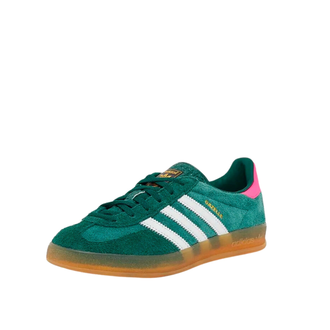 Adidas Gazelle Indoor Collegiate Green Lucid Pink