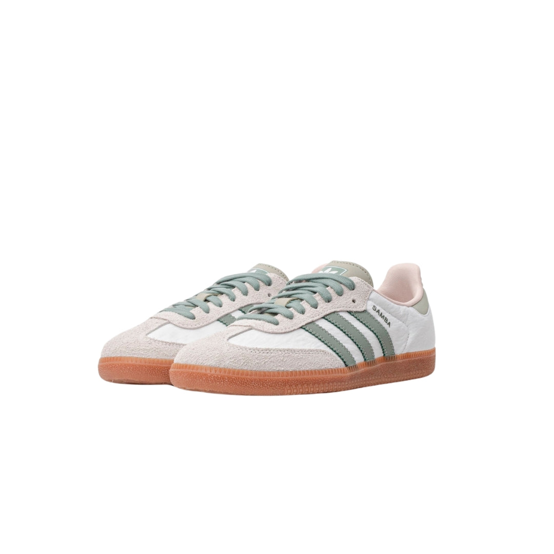 Adidas Samba OG Silver Green Putty Mauve