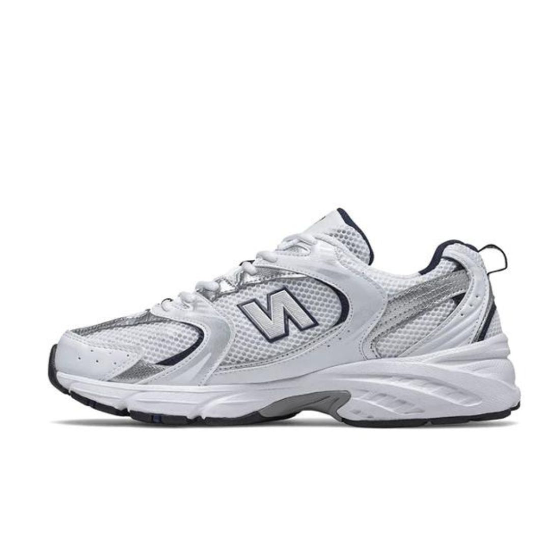 New Balance 530 White Silver Navy